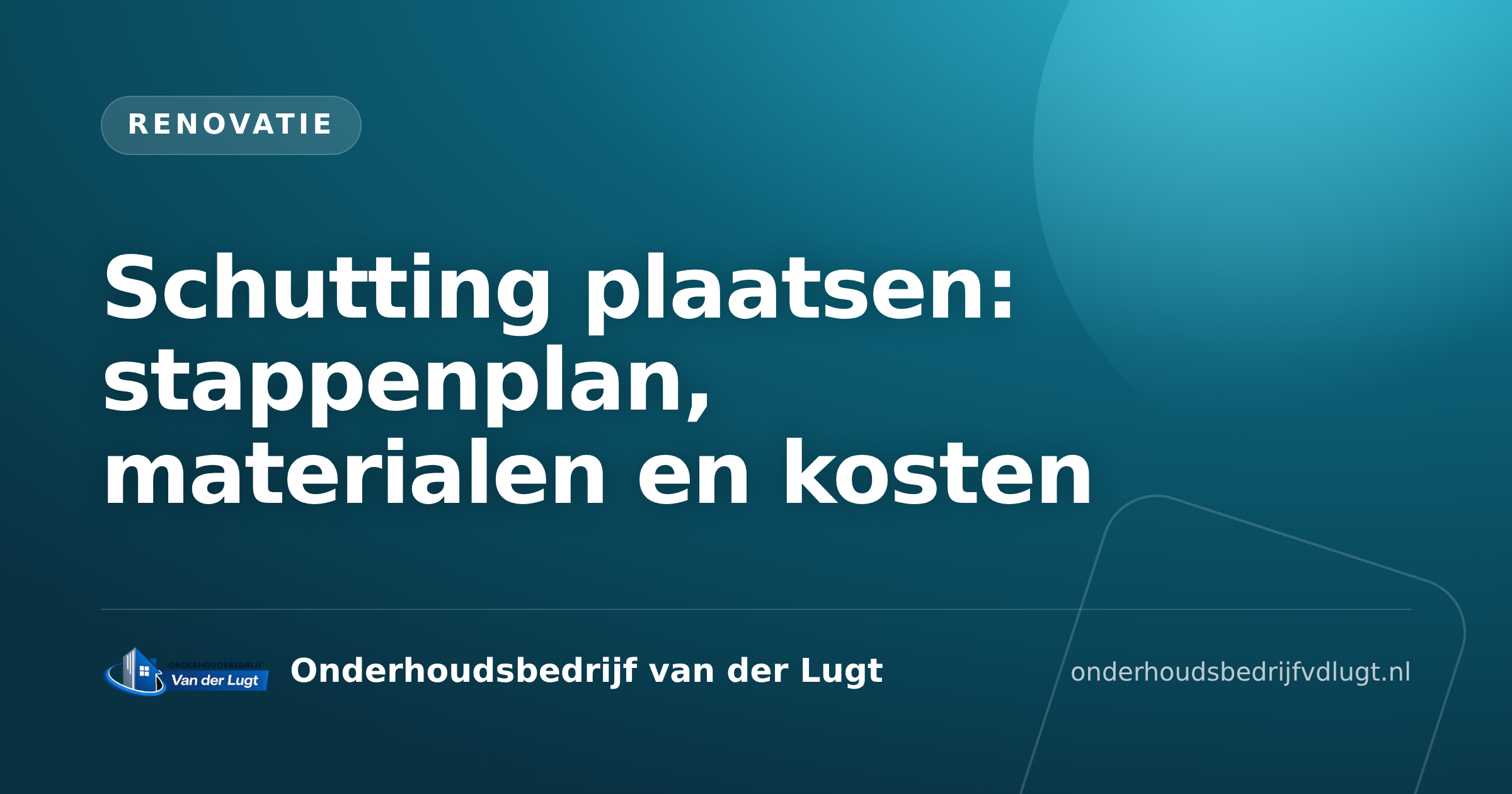 Schutting plaatsen: stappenplan, materialen en kosten