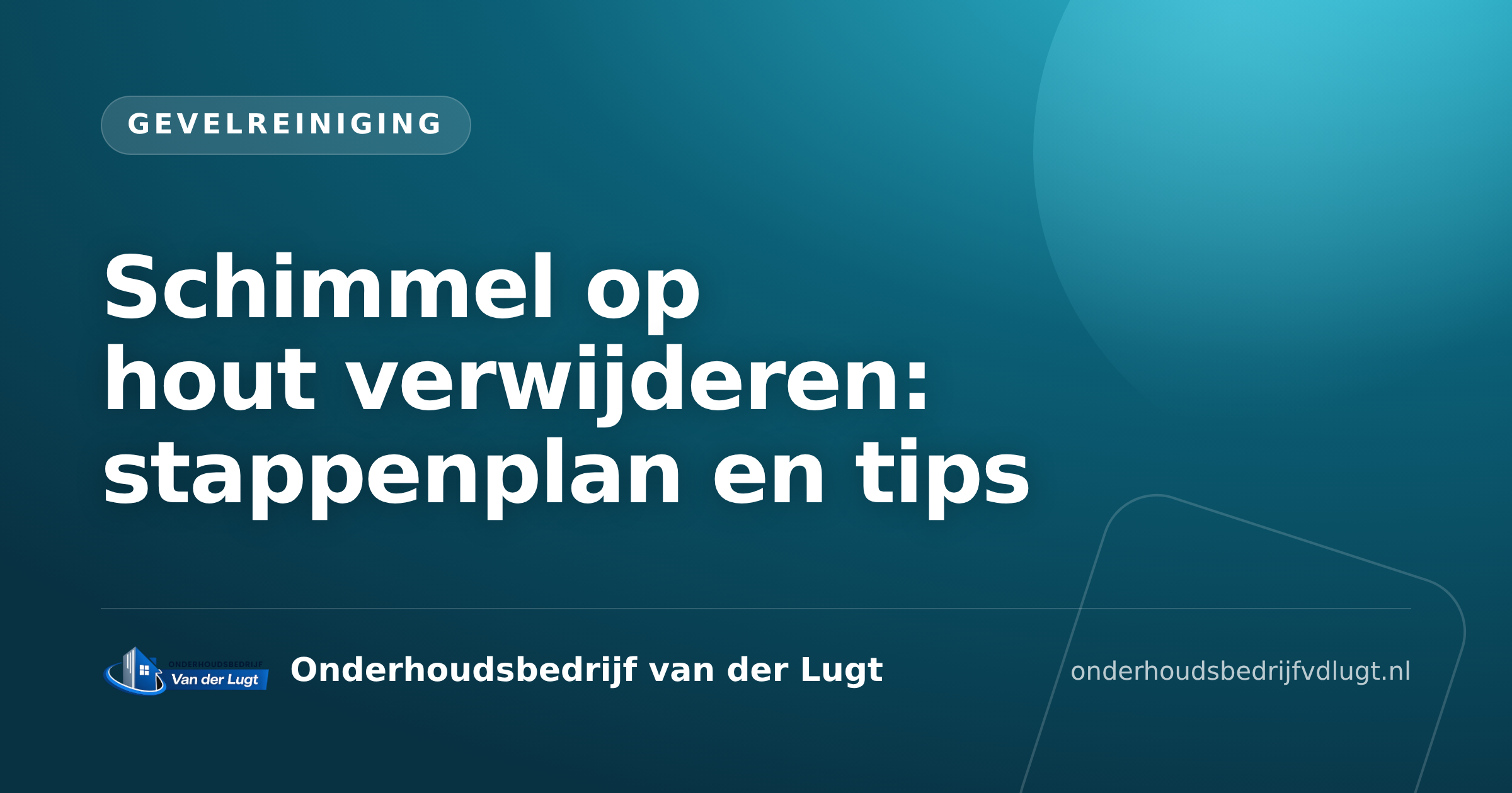 Schimmel op hout verwijderen: stappenplan en tips