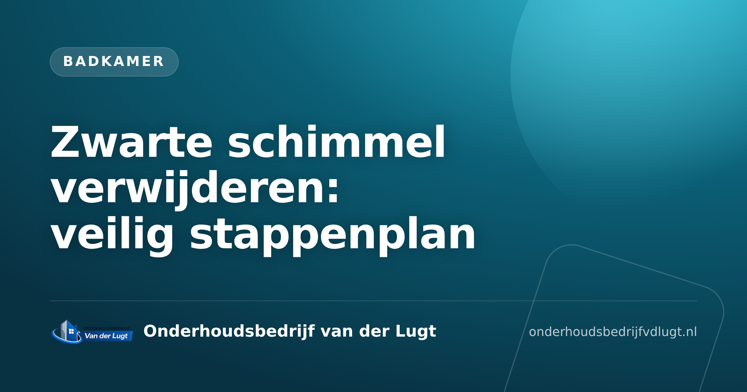Zwarte schimmel verwijderen: veilig stappenplan