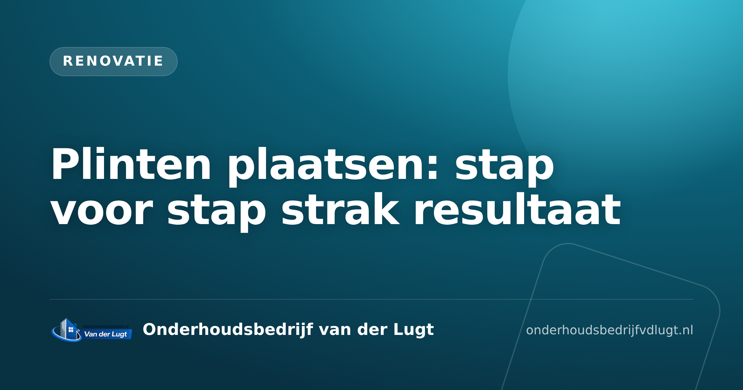 Plinten plaatsen: stap voor stap strak resultaat