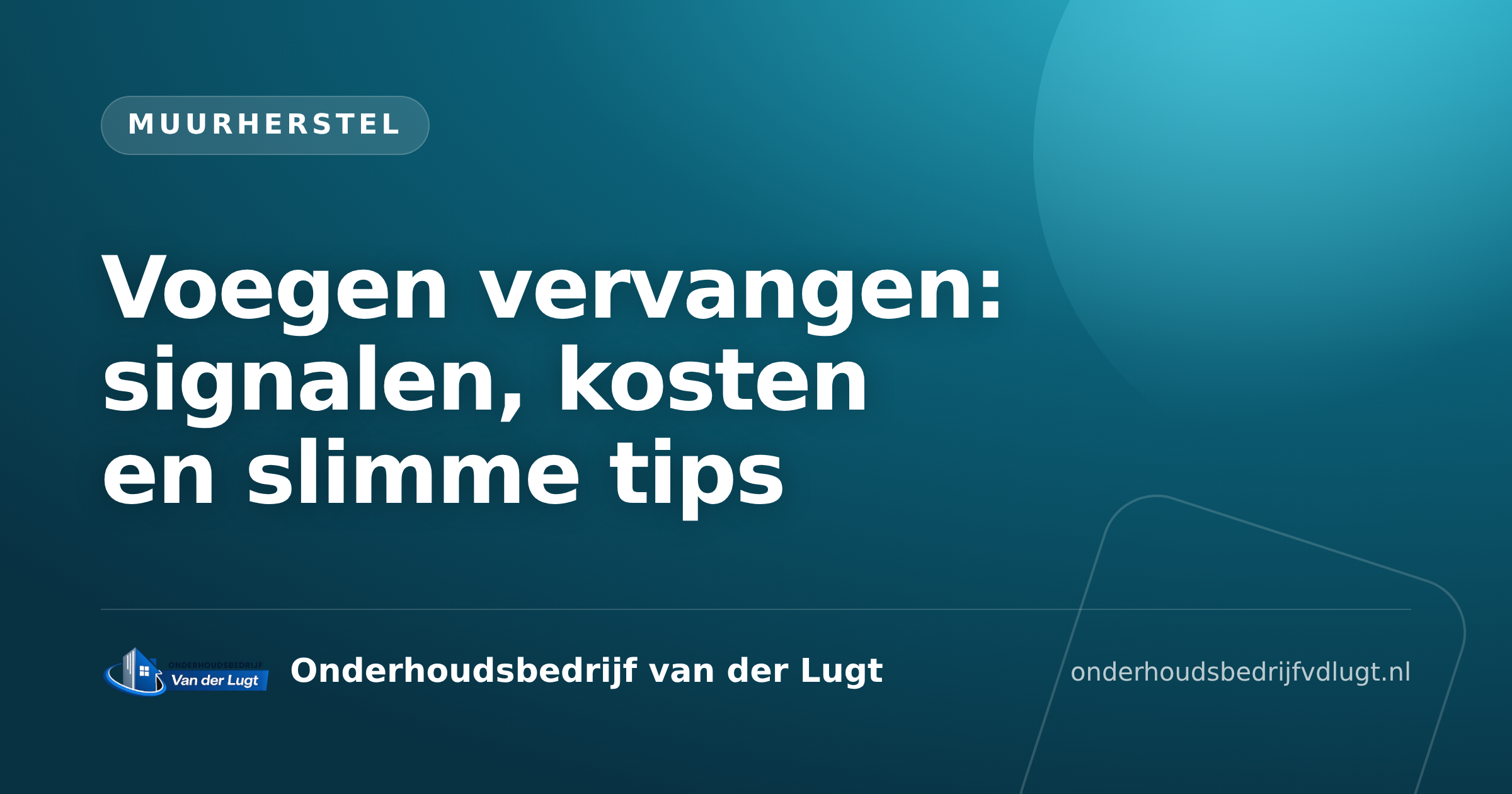 Voegen vervangen: signalen, kosten en slimme tips