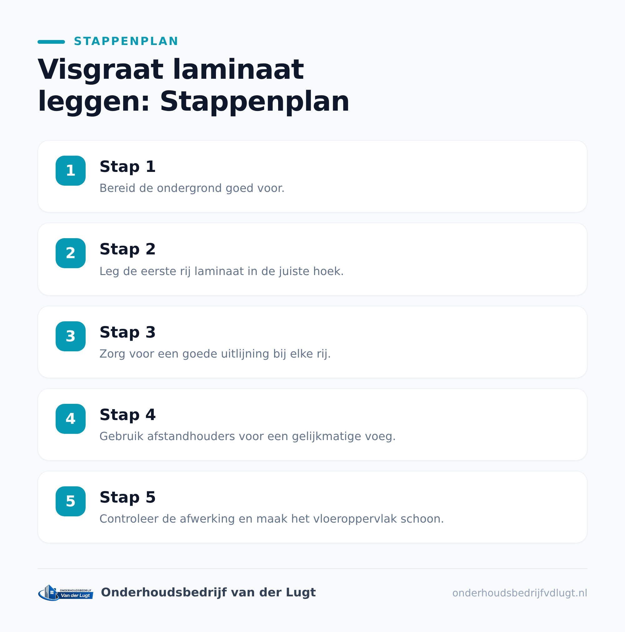 Wanneer kun je visgraat laminaat zelf leggen?
