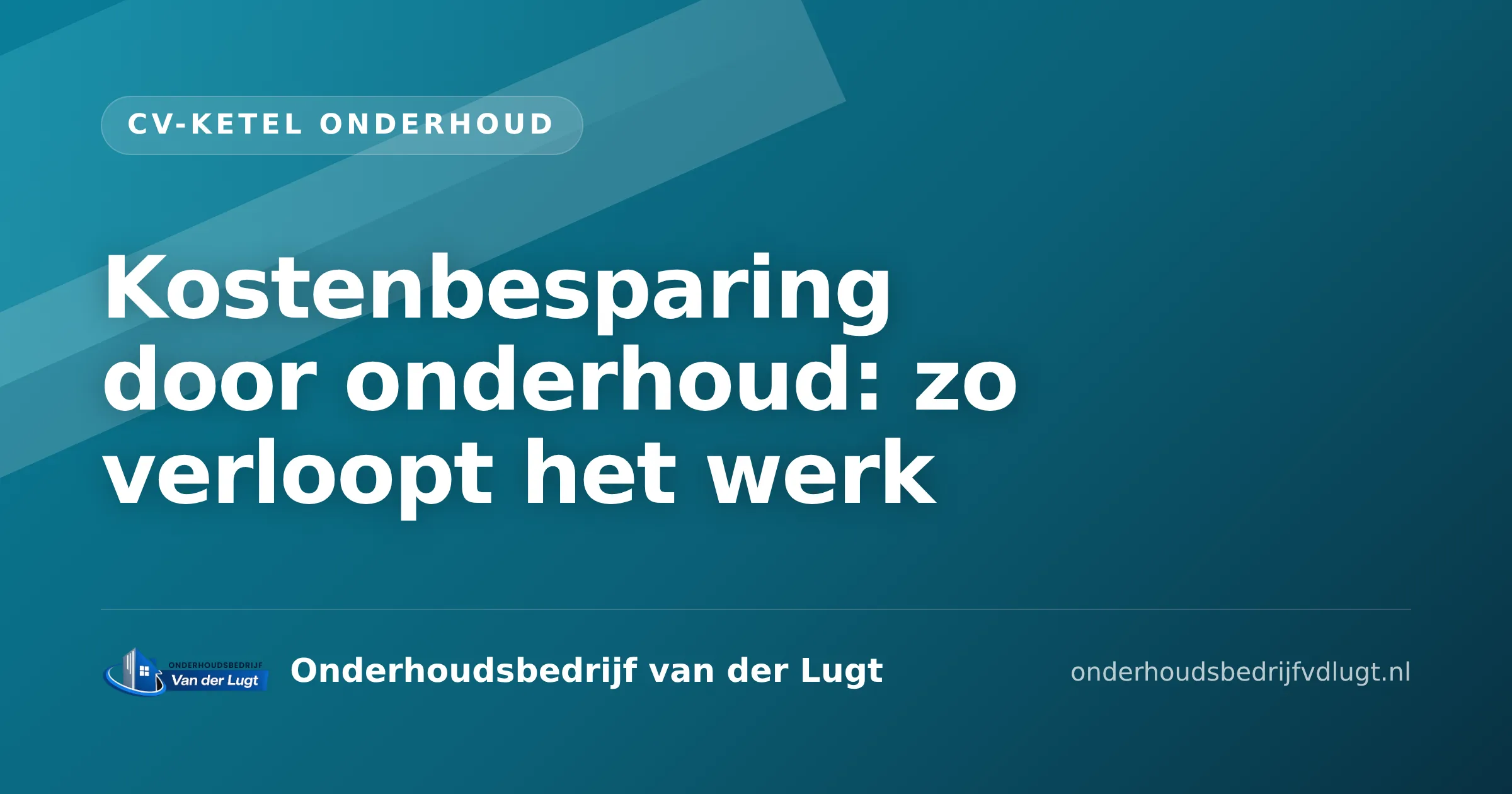 Kostenbesparing door onderhoud: zo verloopt het werk