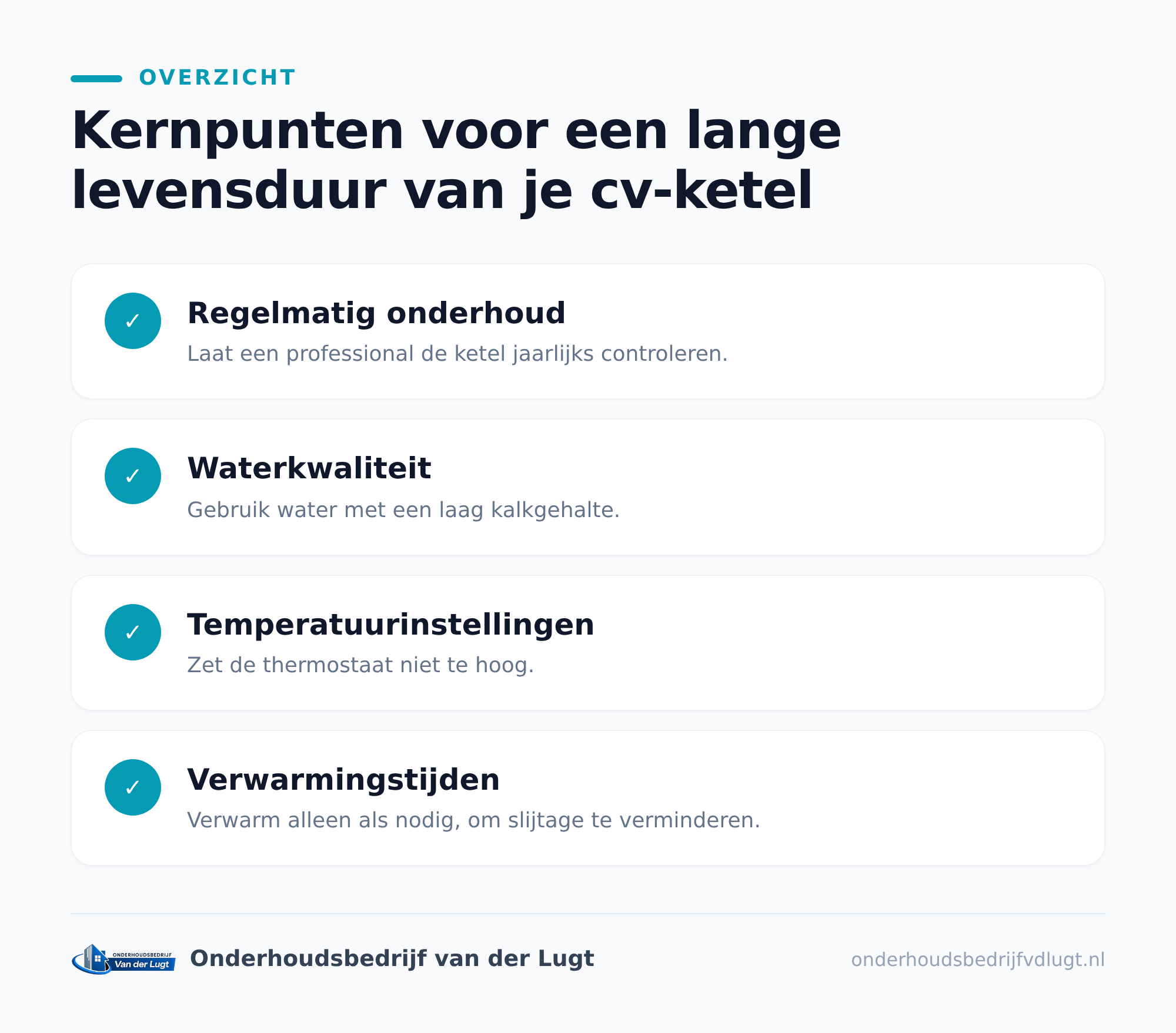 Cv ketel levensduur verlengen: de belangrijkste aanpak