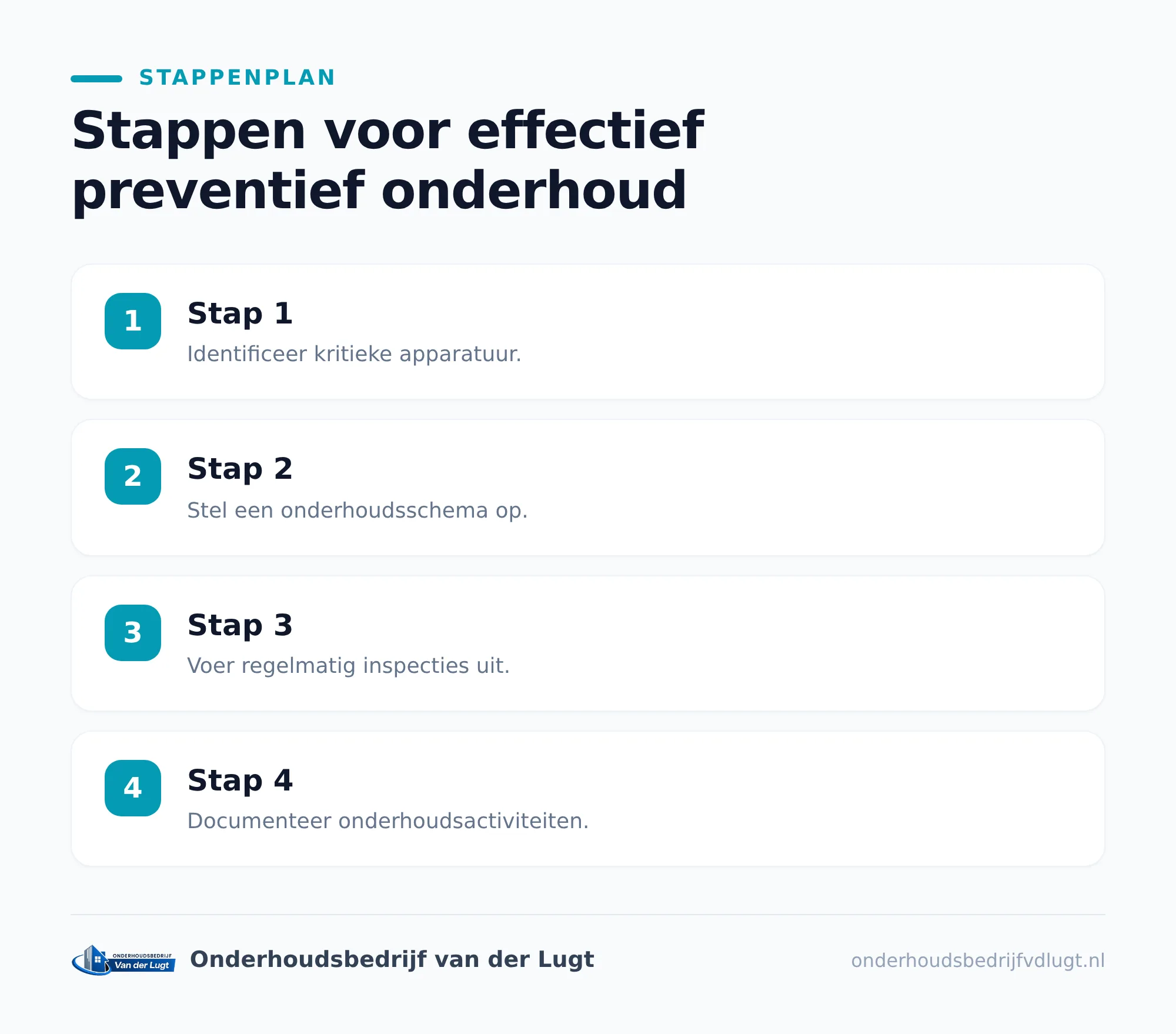 Wat valt er onder preventief onderhoud?